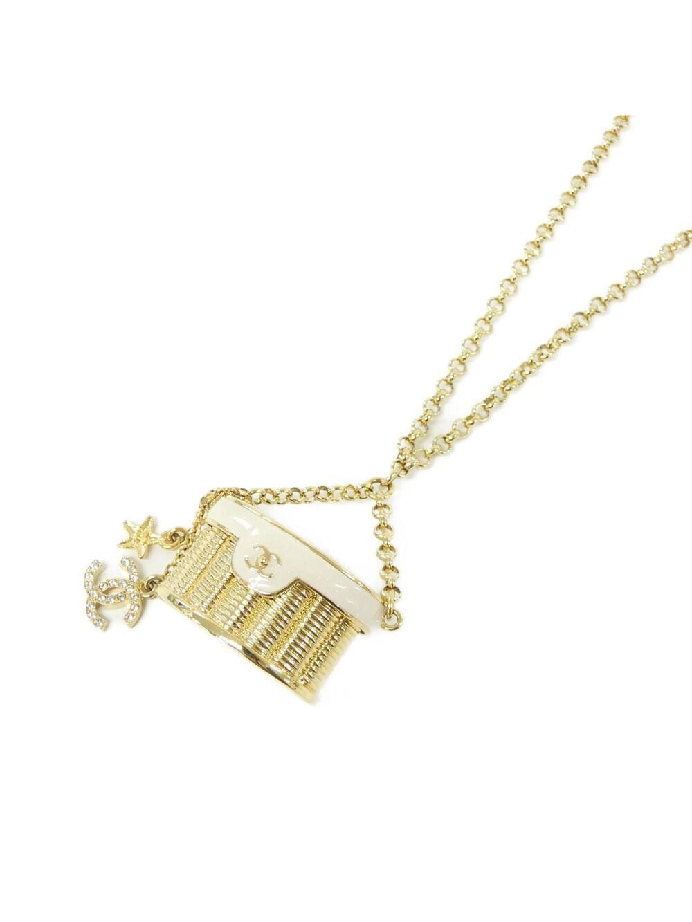 Chanel Pendant Necklace Metal #307076C24B